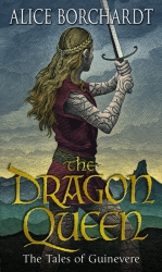 Book cover of The Dragon Queen by Alice Borchardt