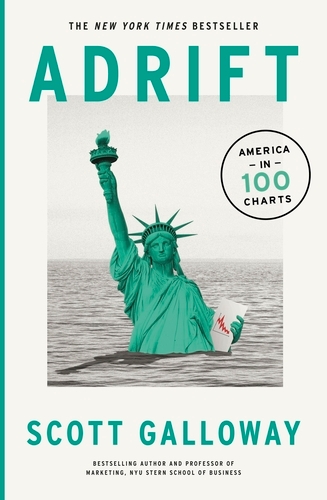 Book cover of Adrift by Scott Galloway