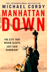 Book cover of Manhattan Down by Michael Cordy