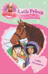 Book cover of Katie Price's Perfect Ponies: Little Treasures by Katie Price