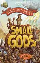 Book cover of Small Gods by Terry Pratchett