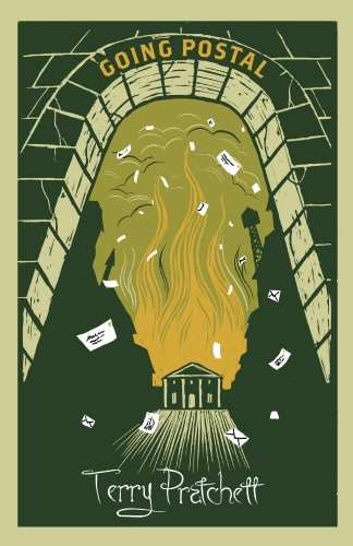 Book cover of Going Postal by Terry Pratchett