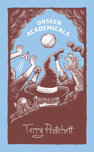 Book cover of Unseen Academicals by Terry Pratchett