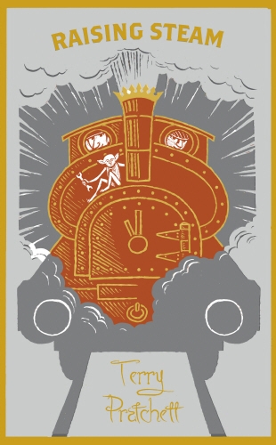 Book cover of Raising Steam by Terry Pratchett