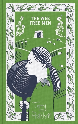 Book cover of #30 - The Wee Free Men by Terry Pratchett