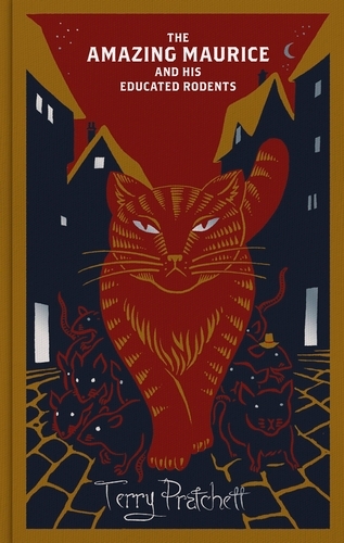 Book cover of The Amazing Maurice and his Educated Rodents by Terry Pratchett