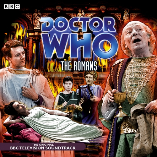 Book cover of Doctor Who: The Romans (TV Soundtrack) by Dennis Spooner