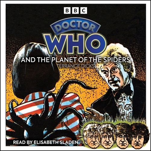 Book cover of Doctor Who And The Planet Of The Spiders by Terrance Dicks