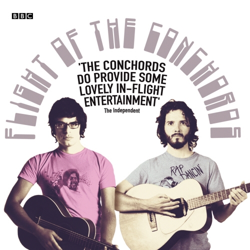 Book cover of Flight Of The Conchords: The Complete First Radio Series by Bret McKenzie, Jemaine Clement
