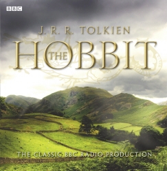 Book cover of The Hobbit by J.R.R. Tolkien