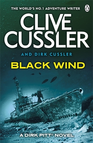 Book cover of Black Wind by Clive Cussler, Dirk Cussler