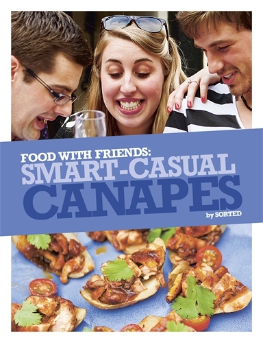 Book cover of Smart Casual Canapés by The Sorted Crew, Ben Ebbrell