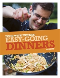 Book cover of Easy-Going Dinners by The Sorted Crew, Ben Ebbrell