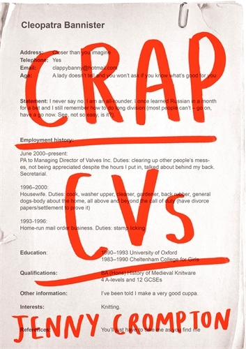 Book cover of Crap CVs by Jenny Crompton