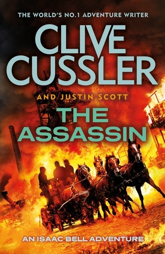 Book cover of The Assassin by Clive Cussler, Justin Scott