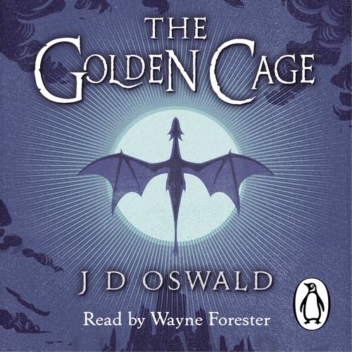 Book cover of The Golden Cage by J.D. Oswald