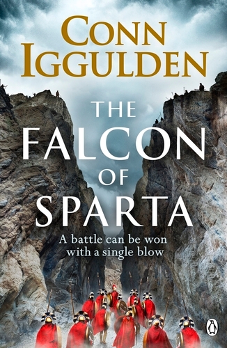 Book cover of The Falcon of Sparta by Conn Iggulden