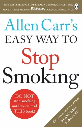 Book cover of Allen Carr's Easy Way to Stop Smoking by Allen Carr