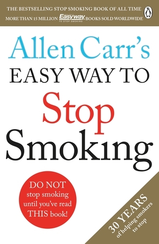 Book cover of Allen Carr's Easy Way to Stop Smoking by Allen Carr