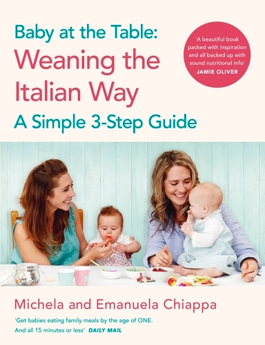 Book cover of Baby at the Table by Michela Chiappa, Emanuela Chiappa