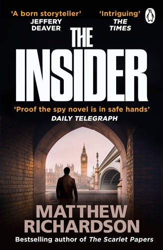 Book cover of The Insider by Matthew Richardson