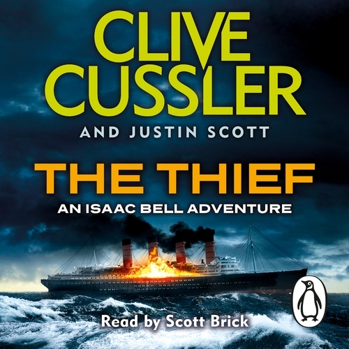 Book cover of The Thief by Clive Cussler, Justin Scott