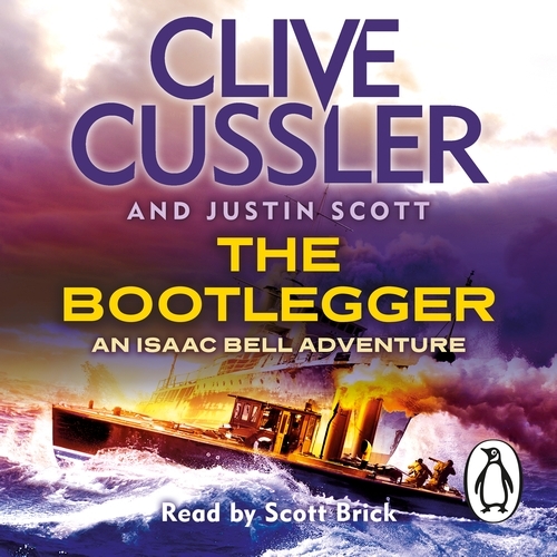 Book cover of The Bootlegger by Clive Cussler, Justin Scott