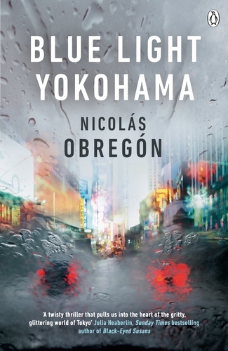 Book cover of Blue Light Yokohama by Nicolás Obregón
