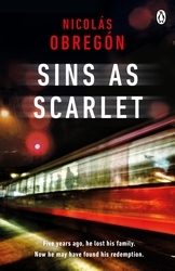 Book cover of Sins As Scarlet by Nicolás Obregón