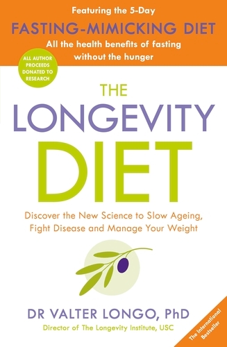 Book cover of The Longevity Diet by Valter Longo
