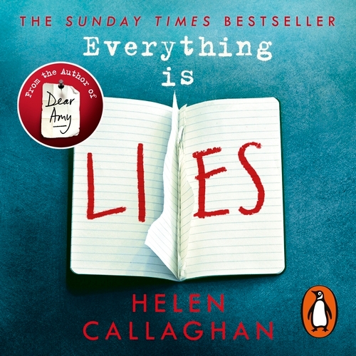 Book cover of Everything Is Lies by Helen Callaghan