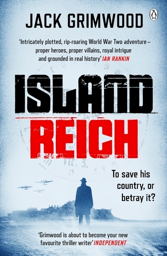 Book cover of Island Reich by Jack Grimwood