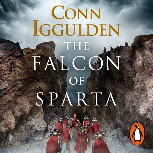 Book cover of The Falcon of Sparta by Conn Iggulden