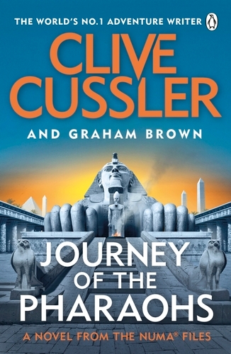 Book cover of Journey of the Pharaohs by Clive Cussler, Graham Brown