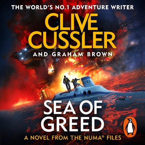 Book cover of Sea of Greed by Clive Cussler, Graham Brown
