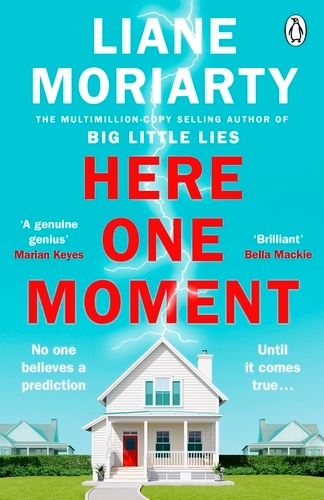 Book cover of Here One Moment by Liane Moriarty