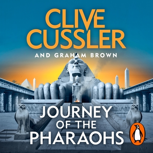 Book cover of Journey of the Pharaohs by Clive Cussler, Graham Brown
