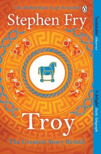 Book cover of Troy by Stephen Fry