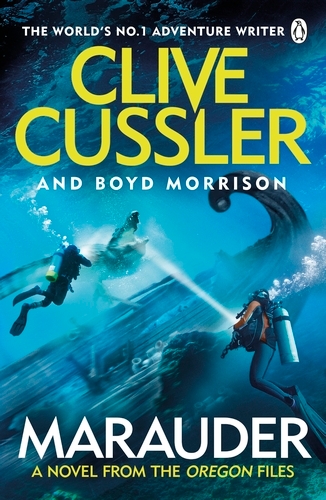 Book cover of Marauder by Clive Cussler, Boyd Morrison