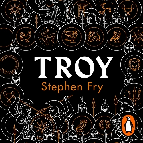 Book cover of Troy by Stephen Fry