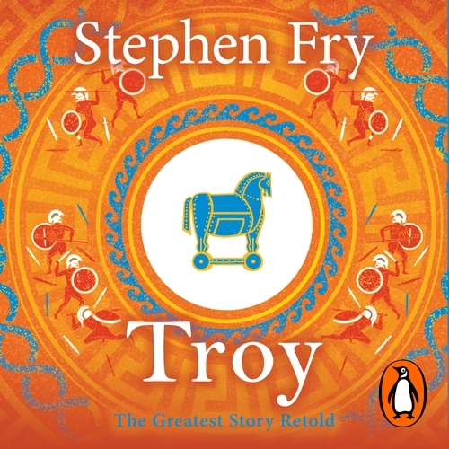 Book cover of Troy by Stephen Fry