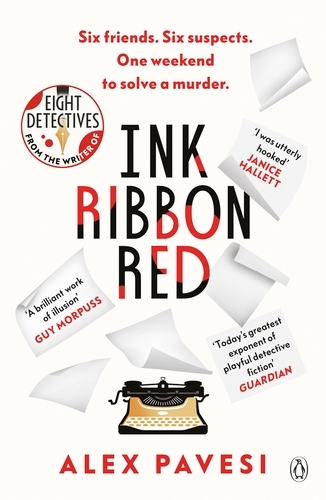 Book cover of Ink Ribbon Red by Alex Pavesi