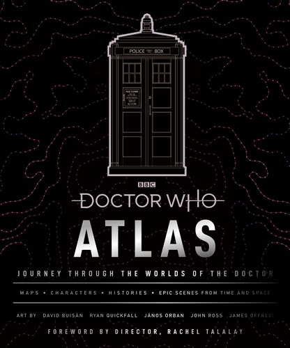 Book cover of Doctor Who Atlas by Doctor Who
