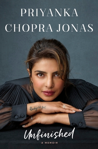 Book cover of Unfinished by Priyanka Chopra Jonas
