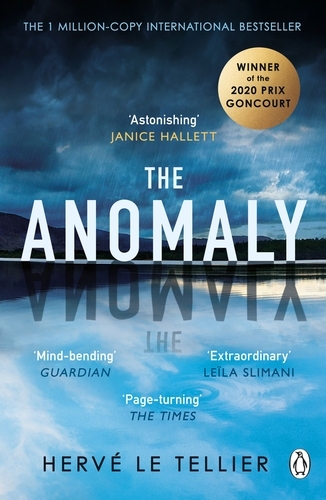 Book cover of The Anomaly by Hervé le Tellier