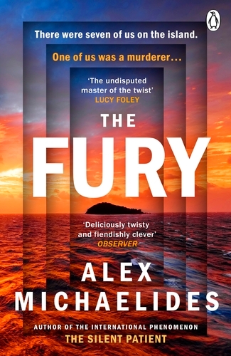 Book cover of The Fury by Alex Michaelides