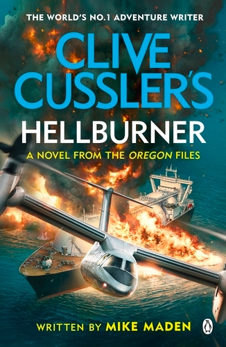Book cover of Clive Cussler's Hellburner by Mike Maden