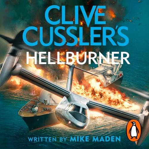 Book cover of Clive Cussler's Hellburner by Mike Maden