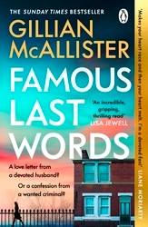 Book cover of Famous Last Words by Gillian McAllister