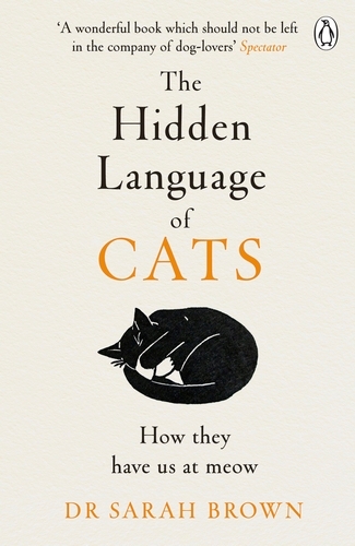 Book cover of The Hidden Language of Cats by Sarah Brown